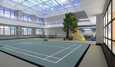 运动馆装修