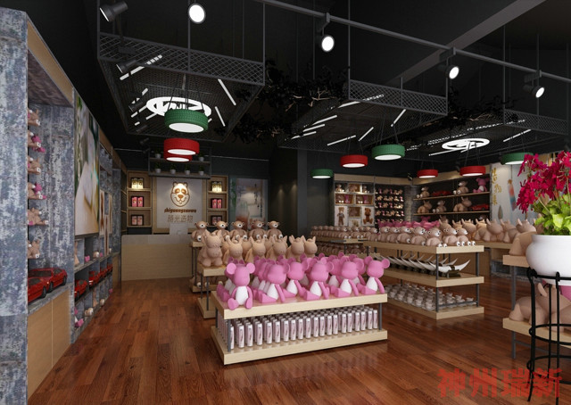 动漫玩具店装修
